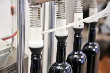 Imbottigliamento olio